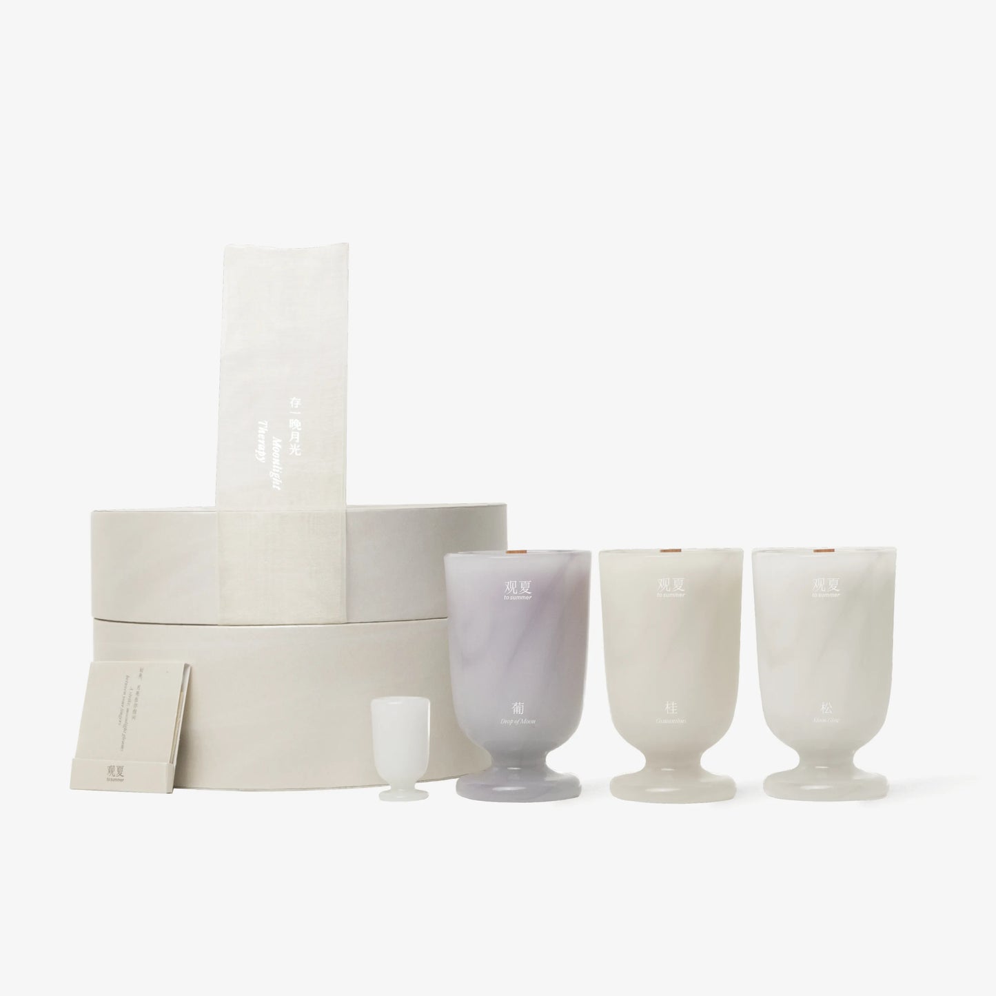 【NEW】DROP OF MOON SCENTED WOOD WICK CANDLE - Autumn Limited