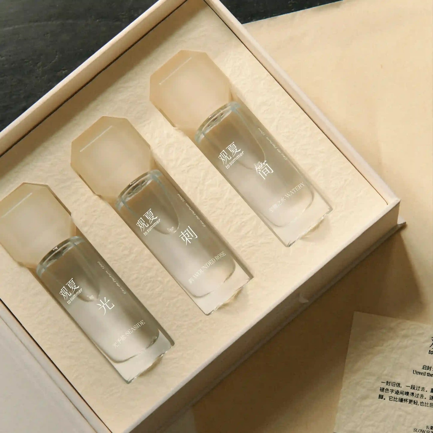 SLOW SUMMER PERFUME SET 12ML×3