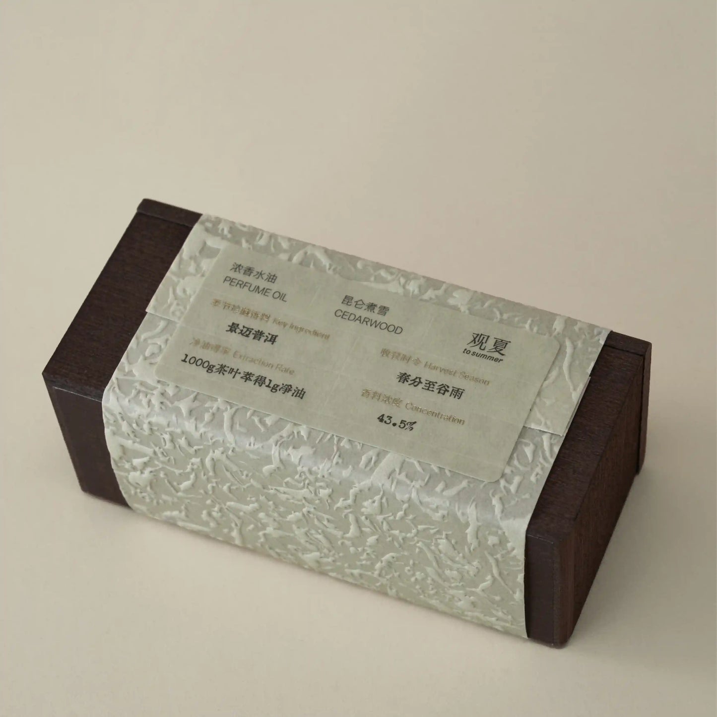 【NEW】TRIPLE TEA PERFUME OIL 8ML - Limited Collection Edition