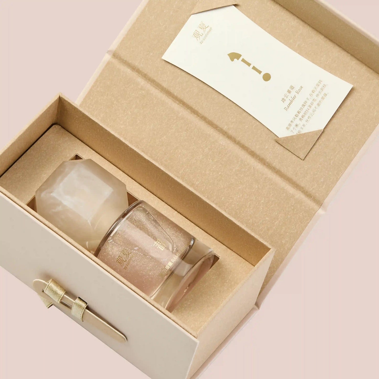 RAMBLER ROSE 2026 Limited Edition perfume gift box, featuring a woody floral rose scent