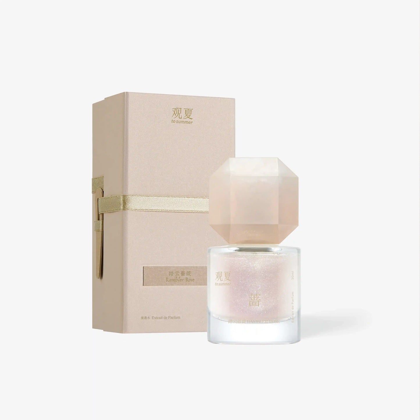 RAMBLER ROSE 2026 Limited Edition perfume bottle with box, a woody floral rose fragrance by TO SUMMER