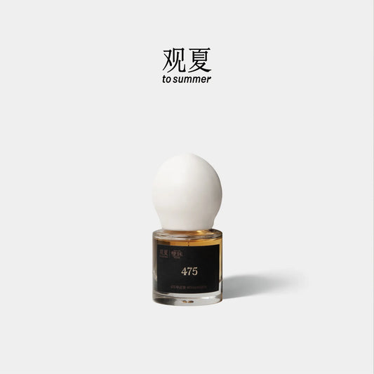 To Summer 475 MANSION niche perfume bottle with white cap, classic vintage style design.