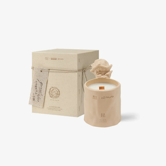 【NEW】CEDARWOOD SCENTED WOOD WICK CANDLE - HIRONO LIMITED COLLECTION