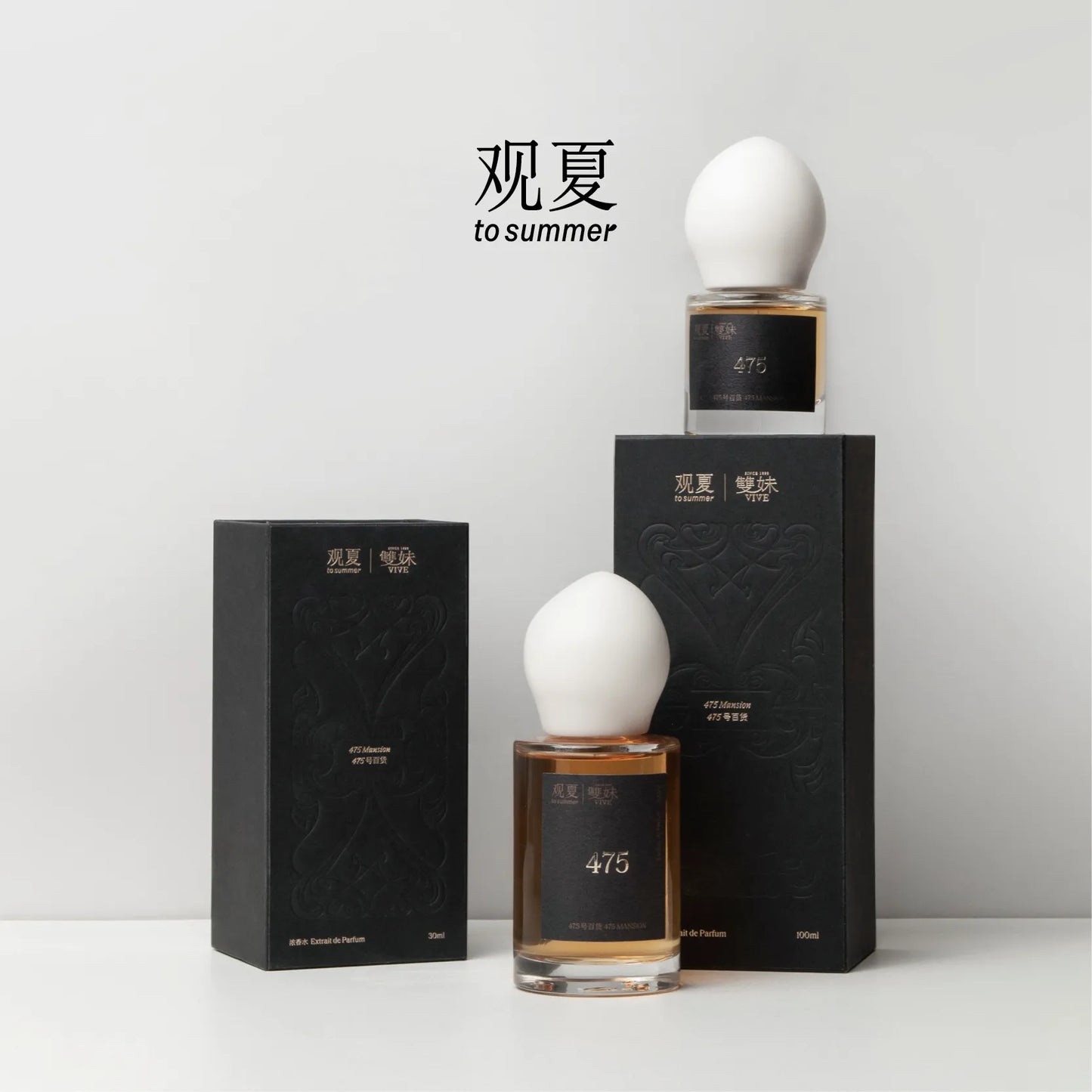 To Summer 475 MANSION perfume luxury packaging boxes, perfect gift idea for vintage lovers.